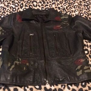 Leather jacket